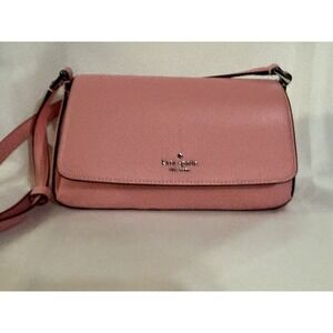 Kate Spade Sutton Mini Crossbody Bag Grapefruit Refined Grain Leather MSRP $299